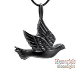 Dove Urn Bird Cremation Necklace