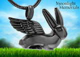 Rabbit Ashes Bunny Urn Cremation Pendant Ashes Holder Memorial Necklace