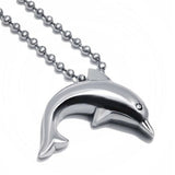 Dolphins Cremation Urn Keepsake Ashes Memorial Necklace