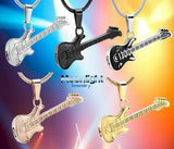 Electric Guitar Music Urn Cremation Necklace