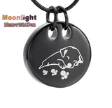 Puppy Sleeping Dog Pet Urn Cremation Necklace