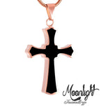 Cross Classic Urn Cremation Necklace