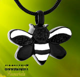 Bumble Bee Urn Cremation Necklace