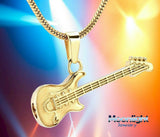 Electric Guitar Music Urn Cremation Necklace