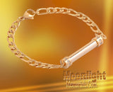 Crystal Cylinder Urn Cremation Bracelet