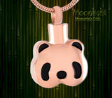 Panda Bear Cremation Urn Keepsake Ashes Necklace