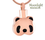 Panda Bear Cremation Urn Keepsake Ashes Necklace