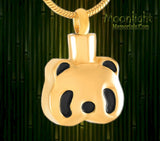 Panda Bear Cremation Urn Keepsake Ashes Necklace