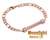 Crystal Cylinder Urn Cremation Bracelet