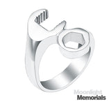 Copy of New Cross Embossed Cremation Ash Urn Memorial Keepsake Ring