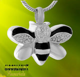 Bumble Bee Urn Cremation Necklace