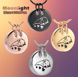 Puppy Sleeping Dog Pet Urn Cremation Necklace