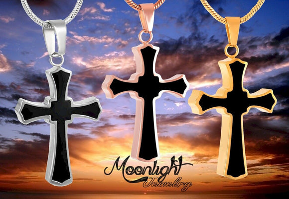 Cross Classic Urn Cremation Necklace