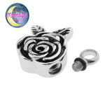 Rose Flower Cremation Urn Keepsake Ashes Memorial Necklace