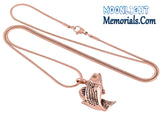 Fish Urn Cremation Necklace