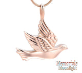 Dove Urn Bird Cremation Necklace