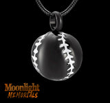 Baseball Urn Cremation Pendant Ash Holder Memorial Necklace