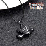 Dove Urn Bird Cremation Necklace