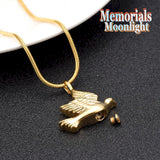 Dove Urn Bird Cremation Necklace