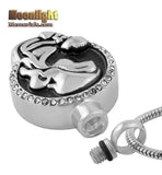 Mother & Child Urn Cremation Pendant Ash Holder Memorial Necklace