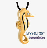 Seahorse Urn Cremation Necklace