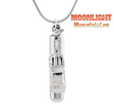 Car Charm Urn Cremation Pendant Ash Holder Memorial Necklace