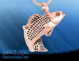 Fish Urn Cremation Necklace