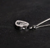 Always in my heart Urn Cremation Pendant Ash Holder Memorial Necklace