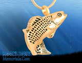 Fish Urn Cremation Necklace