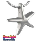 Starfish Cremation Beach Urn Keepsake Ashes Memorial Necklace