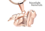 Rabbit Ashes Bunny Urn Cremation Pendant Ashes Holder Memorial Necklace