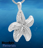 Starfish Cremation Beach Star Fish Urn Keepsake Ashes Memorial Necklace