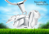 Rabbit Ashes Bunny Urn Cremation Pendant Ashes Holder Memorial Necklace