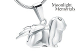 Rabbit Ashes Bunny Urn Cremation Pendant Ashes Holder Memorial Necklace