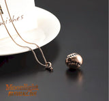 Baseball Urn Cremation Pendant Ash Holder Memorial Necklace