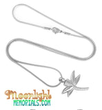 Dragonfly Urn Cremation Necklace