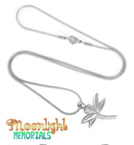 Dragonfly Urn Cremation Necklace