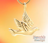 Dove Urn Bird Cremation Necklace