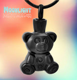 Teddy Bear Urn Cremation Necklace