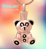 Teddy Bear Urn Cremation Necklace