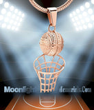 Basketball Net Urn Cremation Necklace