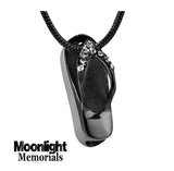 Flip Flop Shoe Cremation Necklace