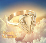 Angel Wings Cremation Ashes Urn Memorial Keepsake Ring