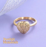 Angel Wings Cremation Ashes Urn Memorial Keepsake Ring