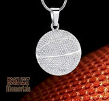 Basketball Urn Cremation Necklace