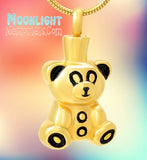 Teddy Bear Urn Cremation Necklace